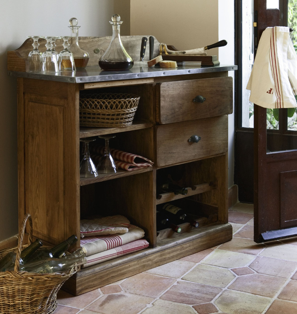 buffet de cuisine comptoir de famille