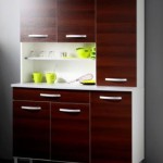 buffet de cuisine wenge