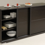 buffet de cuisine wenge