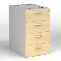 caisson de bureau plastique