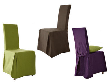 housse de chaise haut dossier