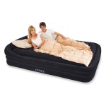 lit gonflable deux personnes intex comfort frame