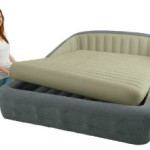 lit gonflable deux personnes intex comfort frame