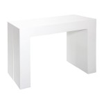 table console blanc