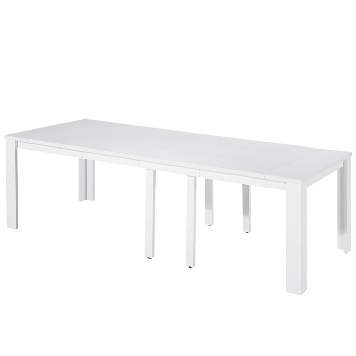 Table console Extensible en bois Grise Charlotte Xxl à 414.5€