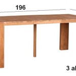 table console noyer