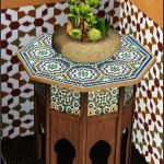table d'appoint marocaine