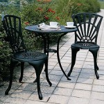 table de bar en fer forge