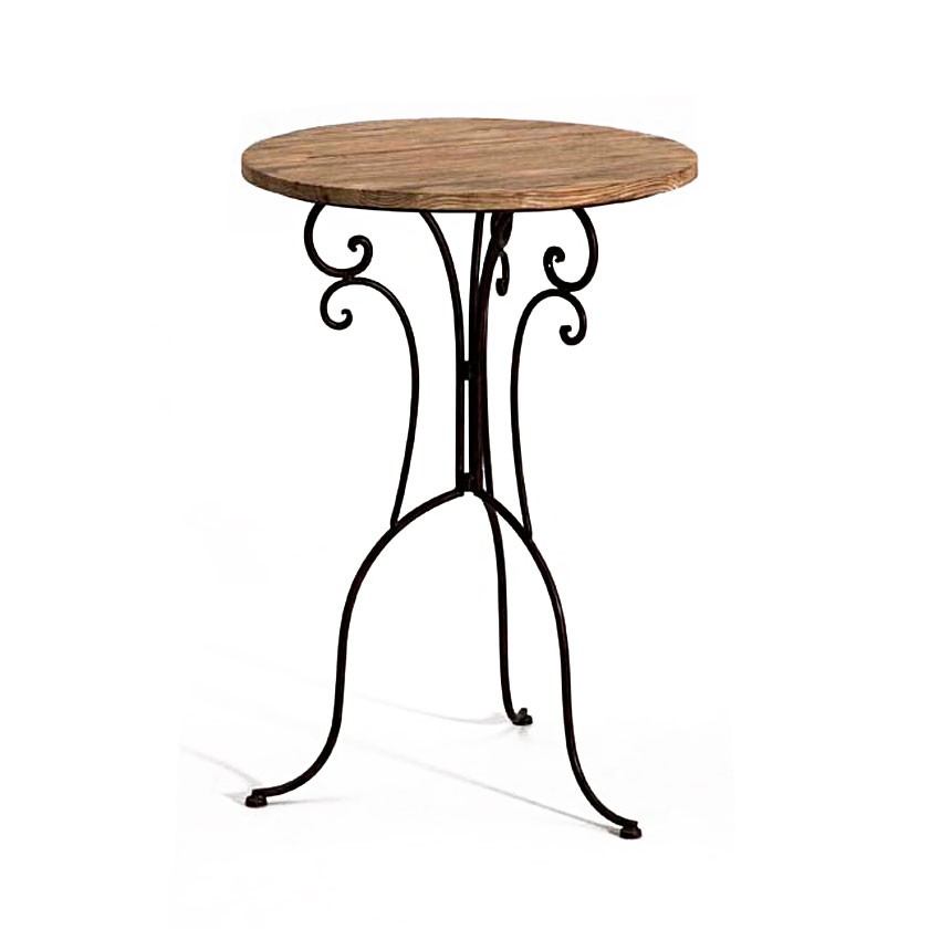 table haute de bar collection vert de gris