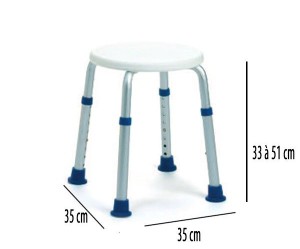 tabouret de douche handicat