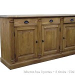 buffet bas trois portes