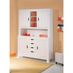 buffet de cuisine bois blanc