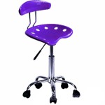 chaise de bureau violet