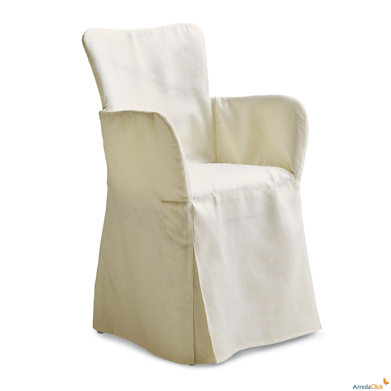 Housse chaise accoudoir – Table de lit a roulettes