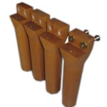 pieds de lit fixation