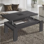 table basse grise