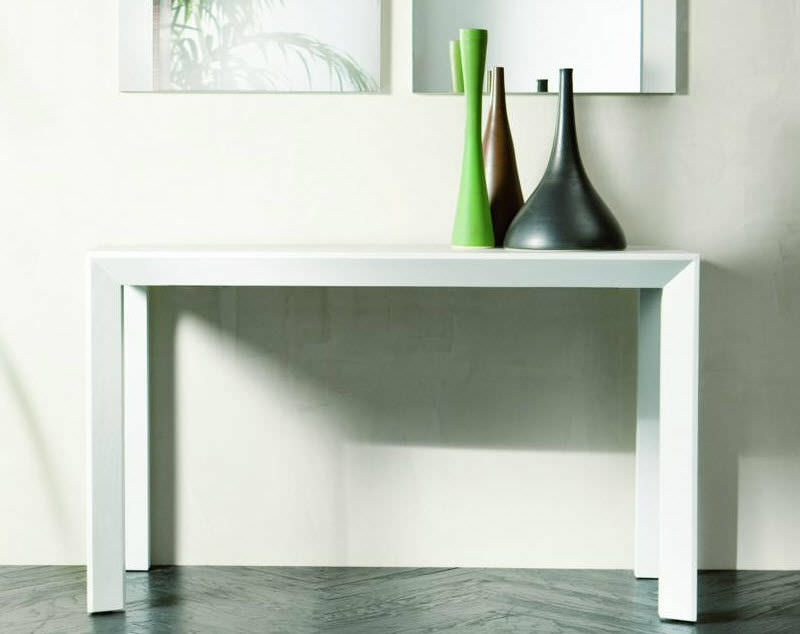 Table console / contemporaine / en métal / en bois  T026 VOILÀ by Studio
