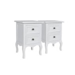 table de chevet blanche pas cher