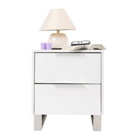 table de chevet blanche pas cher