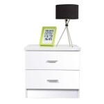 table de chevet blanche pas cher