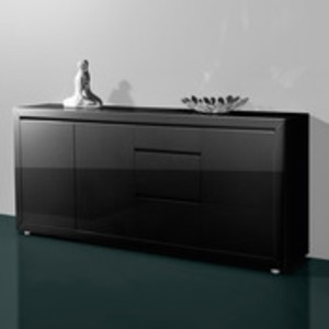 Buffet rubens noir buffets/buffets bas chez achat design  Equipermaison