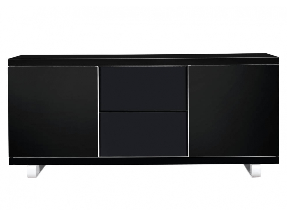 Buffet rubens noir buffets/buffets bas chez achat design  Equipermaison