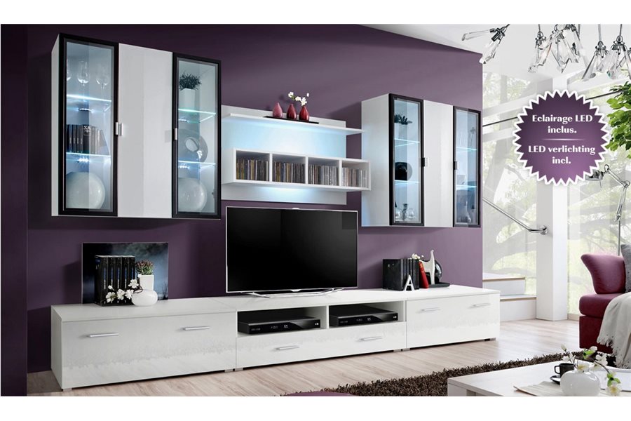 meuble tv bas et long design