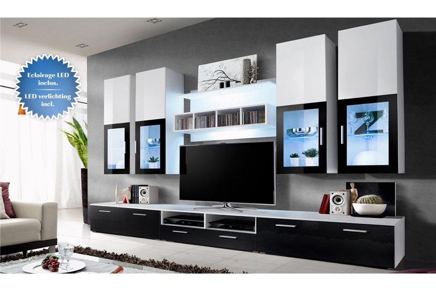 meuble tv bas et long design