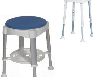 tabouret de douche pivotant