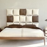 tete de lit avec coussin