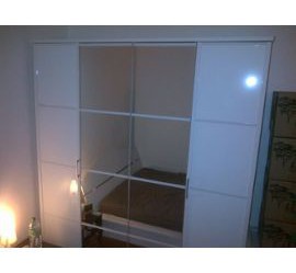 armoire de chambre blanc conforama