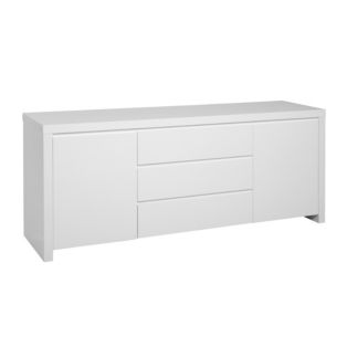 commode blanche laquee fly