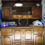 buffet de cuisine en bois