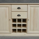 buffet de cuisine en bois