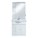 meuble bas salle de bain castorama