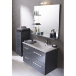 meuble bas salle de bain castorama