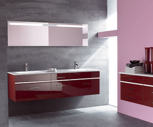 meuble haut salle de bain design