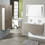 meuble salle de bain zebrano