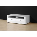 meuble tv bas blanc
