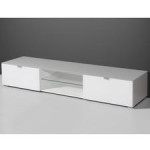 meuble tv bas blanc