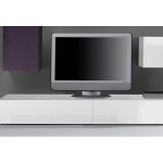meuble tv bas blanc