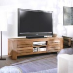 meuble tv haut bois massif