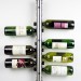 range bouteilles mural design wine rack menu