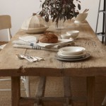 table a manger bois brut