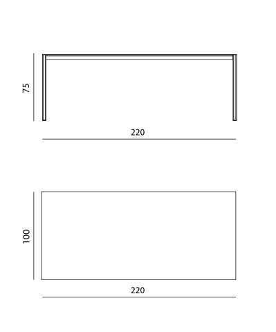 table hauteur standard