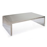 table basse inox