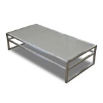 table basse inox