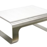 table basse inox