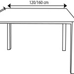 table console hauteur 90