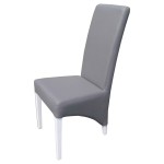 chaise salle a manger gris anthracite